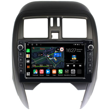 Nissan March (K13) 2013-2024 Canbox M-Line 7821-9-NI097N на Android 10 (4G-SIM, 2/32, DSP, IPS) С крутилками