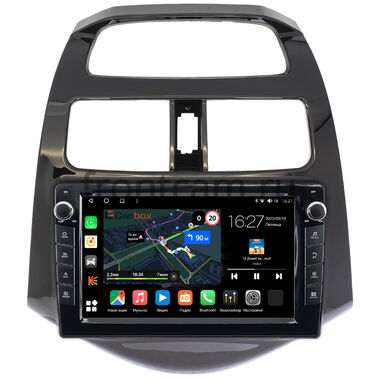 Chevrolet Spark 2009-2016, Spark 3 (M300) 2020-2024 (глянцевая) Canbox M-Line 7821-9164 Android 10 (4G-SIM, 2/32, DSP, IPS) С крутилками