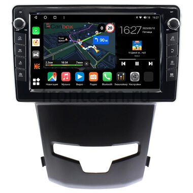 SsangYong Actyon 2, Korando 3 (2013-2024) Canbox M-Line 7821-9183 Android 10 (4G-SIM, 2/32, DSP, IPS) С крутилками