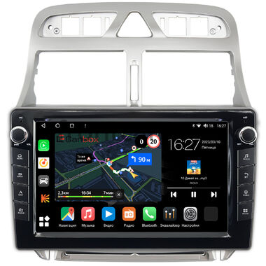 Peugeot 307 2001-2008 (тип 2) Canbox M-Line 7821-9188 Android 10 (4G-SIM, 2/32, DSP, IPS) С крутилками