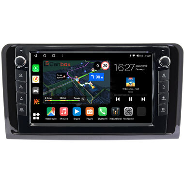 Mercedes GL-klasse (X164), ML-klasse (W164) 2005-2011 (глянцевая) Canbox M-Line 7821-9249 на Android 10 (4G-SIM, 2/32, DSP, IPS) С крутилками