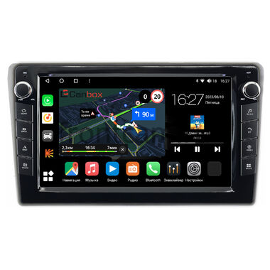 Toyota Avensis 2 (2003-2009) серая Canbox M-Line 7821-9371 на Android 10 (4G-SIM, 2/32, DSP, IPS) С крутилками