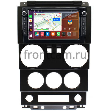 Jeep Wrangler 3 (JK) 2007-2010 (2 двери) Canbox H-Line 7822-9-0232 на Android 10 (4G-SIM, 4/32, DSP, IPS) С крутилками