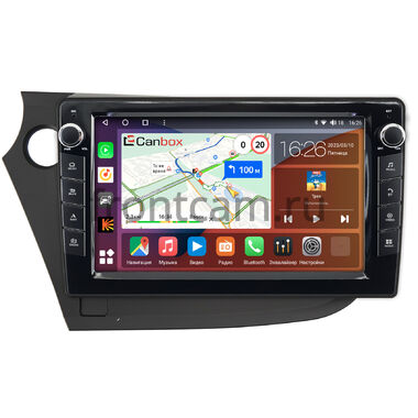 Honda Insight 2 (2009-2014) (левый руль) Canbox H-Line 7822-9-303 на Android 10 (4G-SIM, 4/32, DSP, IPS) С крутилками