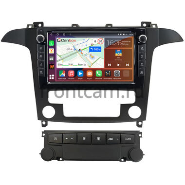 Ford S-Max, Galaxy 2 (2006-2015) (для авто с NAVI) Canbox H-Line 7822-9-5493 на Android 10 (4G-SIM, 4/32, DSP, IPS) С крутилками