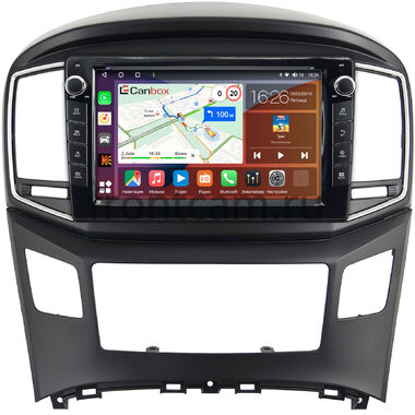 Hyundai H1 2, Grand Starex (2015-2021) (черная) Canbox H-Line 7822-9-604 на Android 10 (4G-SIM, 4/32, DSP, IPS) С крутилками