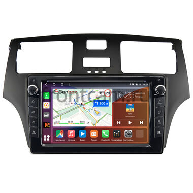 Toyota Windom 3 (XV30) 2001-2006 (черная) Canbox H-Line 7822-9-746 на Android 10 (4G-SIM, 4/32, DSP, IPS) С крутилками