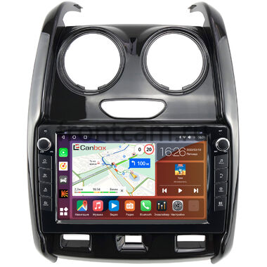 Renault Duster 2015-2021 Canbox H-Line 7822-9-RE046N на Android 10 (4G-SIM, 4/32, DSP, IPS) С крутилками