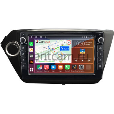 Kia Rio 3 (2011-2017) Canbox H-Line 7822-9011 на Android 10 (4G-SIM, 4/32, DSP, IPS) С крутилками