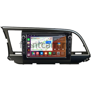 Hyundai Elantra 6 (AD) 2015-2019 (для авто без камеры) Canbox H-Line 7822-9025 на Android 10 (4G-SIM, 4/32, DSP, IPS) С крутилками