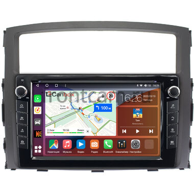 Mitsubishi Pajero 4 (2006-2024) (для авто без Rockford) Canbox H-Line 7822-9069 на Android 10 (4G-SIM, 4/32, DSP, IPS) С крутилками