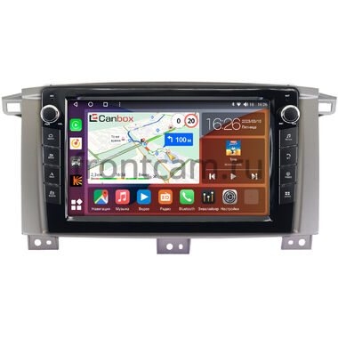 Toyota Land Cruiser 105 (2002-2008) Canbox H-Line 7822-9121 на Android 10 (4G-SIM, 4/32, DSP, IPS) С крутилками (для авто с МКПП)