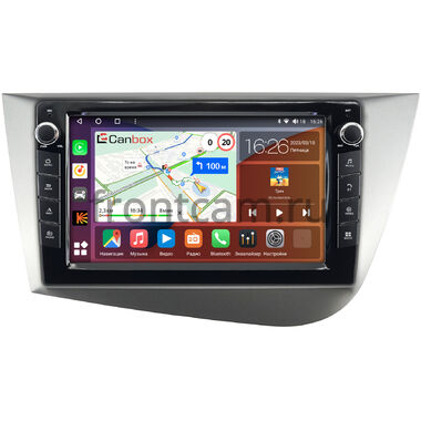 Seat Leon 2 2005-2012 Canbox H-Line 7822-9248 на Android 10 (4G-SIM, 4/32, DSP, IPS) С крутилками