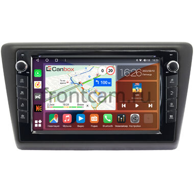 Skoda Rapid 2012-2020 Canbox H-Line 7822-9417 на Android 10 (4G-SIM, 4/32, DSP, IPS) С крутилками