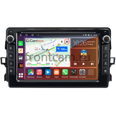 Toyota Auris (2006-2012) Canbox H-Line 7822-9427 на Android 10 (4G-SIM, 4/32, DSP, IPS) С крутилками