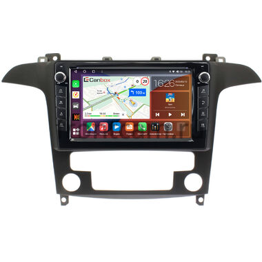 Ford S-Max, Galaxy 2 (2006-2015) (с климат-контролем) Canbox H-Line 7822-9-9486 на Android 10 (4G-SIM, 4/32, DSP, IPS) С крутилками