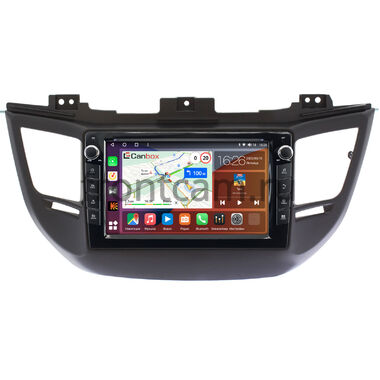 Hyundai Tucson 3 (2015-2018) Canbox H-Line 7823-9-064 на Android 10 (4G-SIM, 4/64, DSP, IPS) С крутилками для авто без камеры