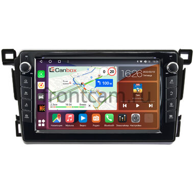 Toyota RAV4 4 (XA40) 2012-2019 Canbox H-Line 7823-9-1285 на Android 10 (4G-SIM, 4/64, DSP, IPS) С крутилками