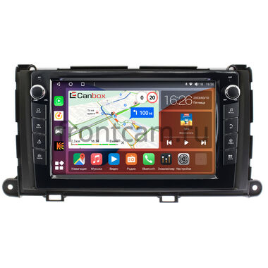 Toyota Sienna 3 (2010-2014) Canbox H-Line 7823-9-202 Android 10 (4G-SIM, 4/64, DSP, IPS) С крутилками