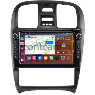 Hyundai Sonata 4 (EF) 2001-2012 (левый руль) Canbox H-Line 7823-9-268 Android 10 (4G-SIM, 4/64, DSP, IPS) С крутилками