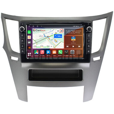 Subaru Legacy 5, Outback 4 (2009-2014) (серая, левый руль) Canbox H-Line 7823-9051 на Android 10 (4G-SIM, 4/64, DSP, IPS) С крутилками