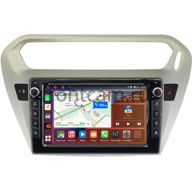 Citroen C-Elysee 2012-2024 Canbox H-Line 7823-9118 Android 10 (4G-SIM, 4/64, DSP, IPS) С крутилками