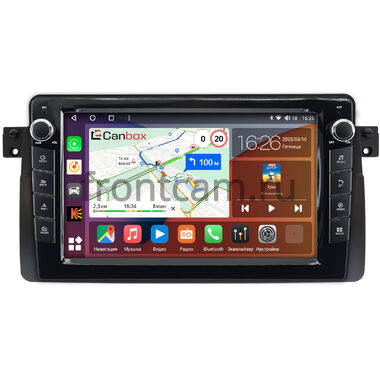 BMW 3 (E46) 1998-2007 Canbox H-Line 7823-9163 на Android 10 (4G-SIM, 4/64, DSP, IPS) С крутилками