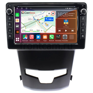 SsangYong Actyon 2, Korando 3 (2013-2024) Canbox H-Line 7823-9183 Android 10 (4G-SIM, 4/64, DSP, IPS) С крутилками