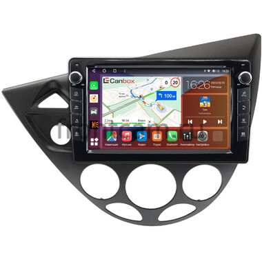 Ford Focus (1998-2005) Canbox H-Line 7824-9-1716 на Android 10 (4G-SIM, 6/128, DSP, IPS) С крутилками