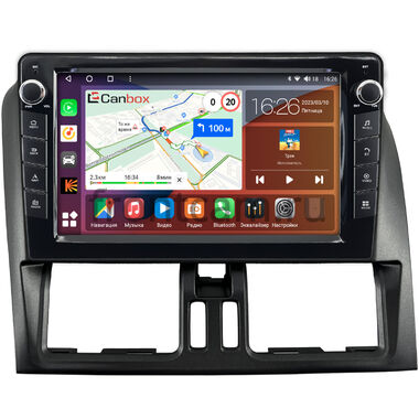 Volvo XC60 2008-2017 (матовая, темно-серая) Canbox H-Line 7824-9-788 на Android 10 (4G-SIM, 6/128, DSP, IPS) С крутилками