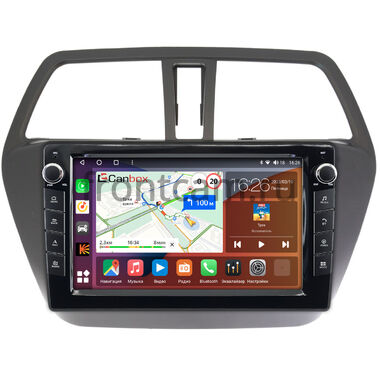 Suzuki SX4 2 (2013-2022) Canbox H-Line 7824-9217 на Android 10 (4G-SIM, 6/128, DSP, IPS) С крутилками