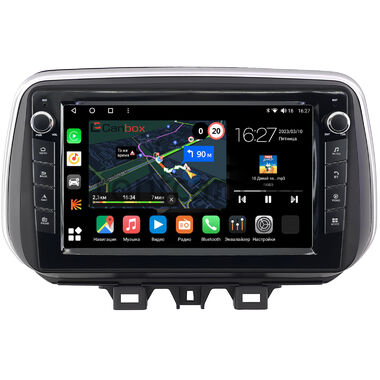 Hyundai Tucson 3 2018-2021 Canbox M-Line 7825-10-0609 на Android 10 (4G-SIM, 2/32, DSP, QLed) С крутилками