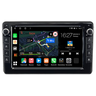 Daihatsu Rocky (A200) (2019-2024) (Тип 4) Canbox M-Line 7825-10-1275 на Android 10 (4G-SIM, 2/32, DSP, QLed) С крутилками