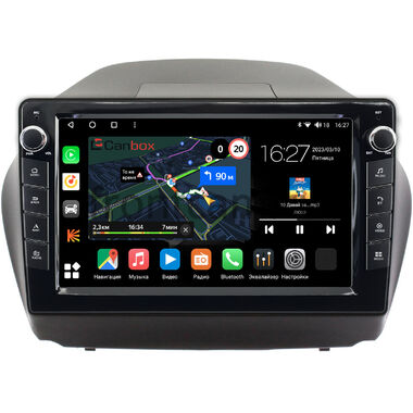 Hyundai ix35, Tucson 2 2009-2015 Canbox M-Line 7825-1043 на Android 10 (4G-SIM, 2/32, DSP, QLed) С крутилками (для авто без камеры)