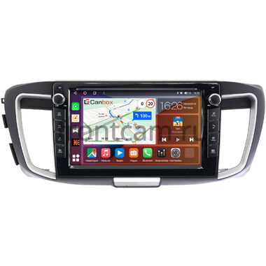 Honda Accord 9 2012-2019 Canbox H-Line 7826-10-1151 на Android 10 (4G-SIM, 4/32, DSP, QLed) С крутилками