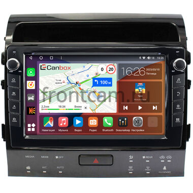 Toyota Land Cruiser 200 2013-2015 для авто с Navi (тип В) Canbox H-Line 7826-10-1202 на Android 10 (4G-SIM, 4/32, DSP, QLed) С крутилками