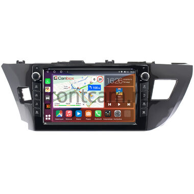 Toyota Corolla (E160, E170) 2012-2016 Canbox H-Line 7826-1005 на Android 10 (4G-SIM, 4/32, DSP, QLed) С крутилками (для авто без камеры)