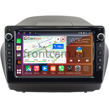 Hyundai ix35, Tucson 2 2009-2015 Canbox H-Line 7826-1042 на Android 10 (4G-SIM, 4/32, DSP, QLed) С крутилками (для авто с камерой)