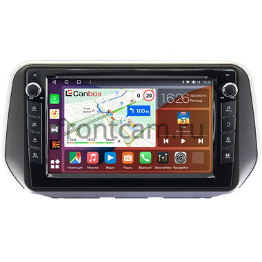 Hyundai Santa Fe 4 2018-2021 Canbox H-Line 7827-10-1137 на Android 10 (4G-SIM, 4/64, DSP, QLed) С крутилками
