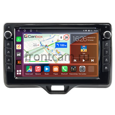 Toyota Yaris 4, Yaris Cross (2020-2024) (правый руль) Canbox H-Line 7827-10-541 на Android 10 (4G-SIM, 4/64, DSP, QLed) С крутилками