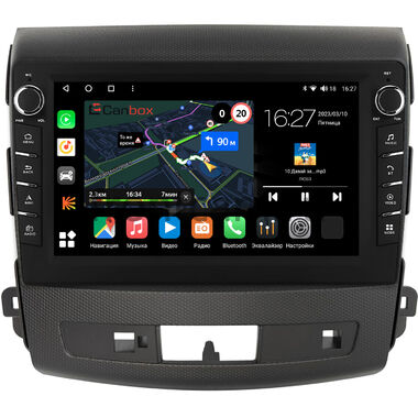 Citroen C-Crosser (2007-2013) Canbox M-Line 7831-9-004-1 без Rockford на Android 10 (4G-SIM, 2/32, DSP, IPS) С крутилками