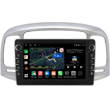 Hyundai Verna 2005-2010 Canbox M-Line 7831-9-069 на Android 10 (4G-SIM, 2/32, DSP, IPS) С крутилками