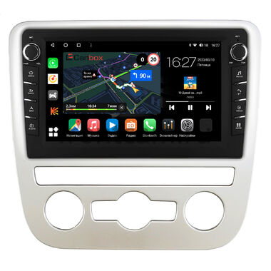 Volkswagen Scirocco 2008-2014 (для авто с автоматическим климатом) Canbox M-Line 7831-9-1244 на Android 10 (4G-SIM, 2/32, DSP, IPS) С крутилками