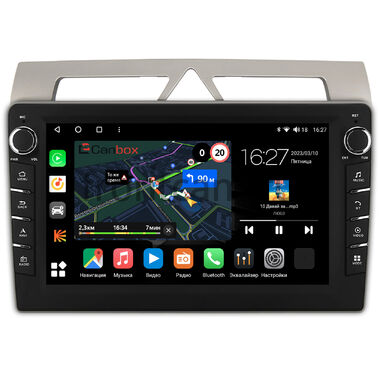 Kia Picanto 2007-2011 Canbox M-Line 7831-9-572 на Android 10 (4G-SIM, 2/32, DSP, IPS) С крутилками