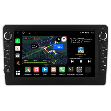 Renault Duster, Sandero 2, Logan 2, Kaptur, Dokker (2010-2022) Canbox M-Line 7831-9-691 на Android 10 (4G-SIM, 2/32, DSP, IPS) С крутилками