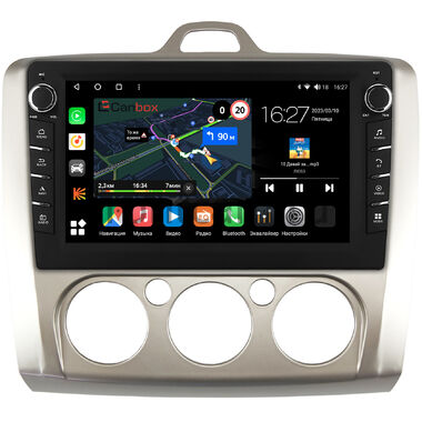 Ford Focus 2 (2005-2011) с печкой Canbox M-Line 7831-9157 на Android 10 (4G-SIM, 2/32, DSP, IPS) С крутилками