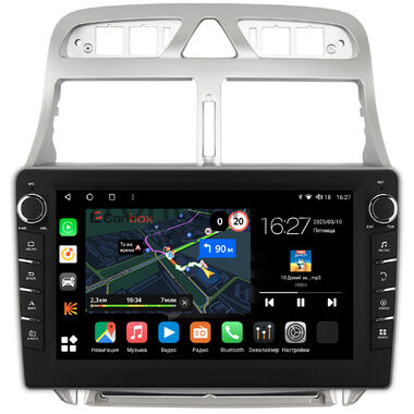 Peugeot 307 2001-2008 (тип 2) Canbox M-Line 7831-9188 Android 10 (4G-SIM, 2/32, DSP, IPS) С крутилками