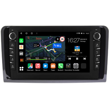 Mercedes GL-klasse (X164), ML-klasse (W164) 2005-2011 (глянцевая) Canbox M-Line 7831-9249 на Android 10 (4G-SIM, 2/32, DSP, IPS) С крутилками