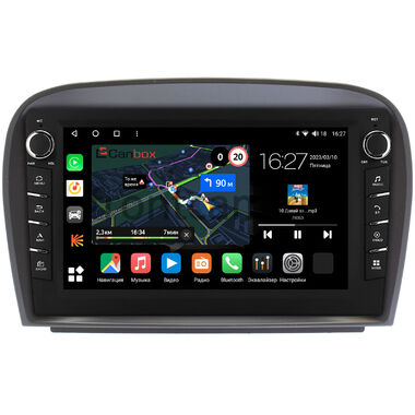 Mercedes-Benz SL (R230) (2001-2011) Canbox M-Line 7831-9403 на Android 10 (4G-SIM, 2/32, DSP, IPS) С крутилками