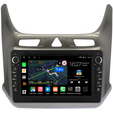 Chevrolet Cobalt 2 (2011-2024) (серый глянец) Canbox M-Line 7831-9446 на Android 10 (4G-SIM, 2/32, DSP, IPS) С крутилками